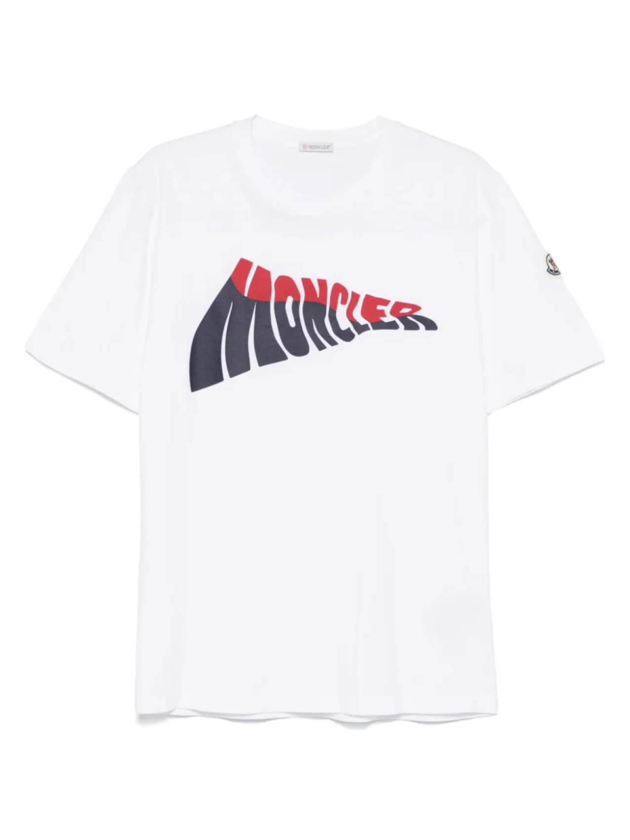 

Футболка с логотипом Moncler, белый