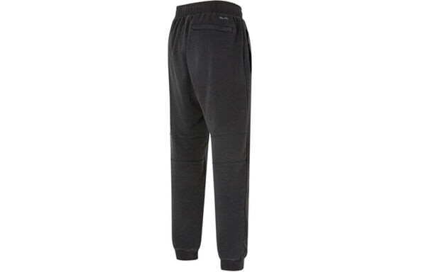 Спортивные штаны Men's Air Jordan As J Df Air Flc Pant Logo Distress Sports Knit Bundle Feet Long Pants/Trousers Autumn Black, черный — фото 2