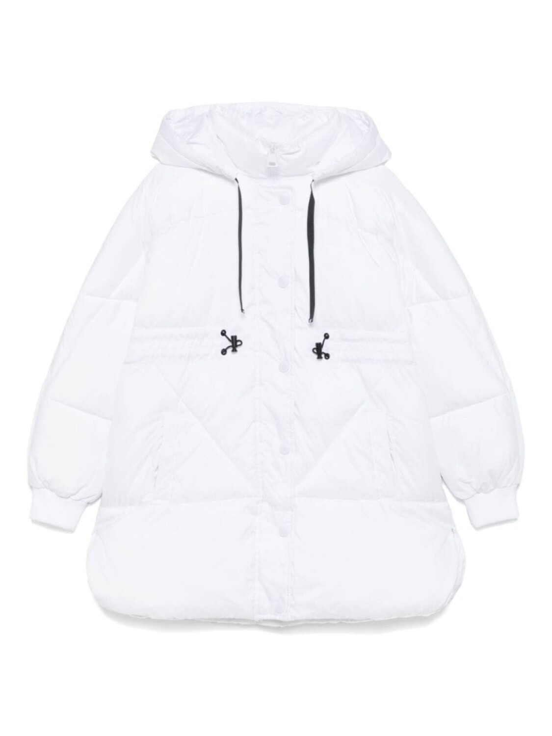 

Стеганая куртка-пуховик MSGM Kids, белый