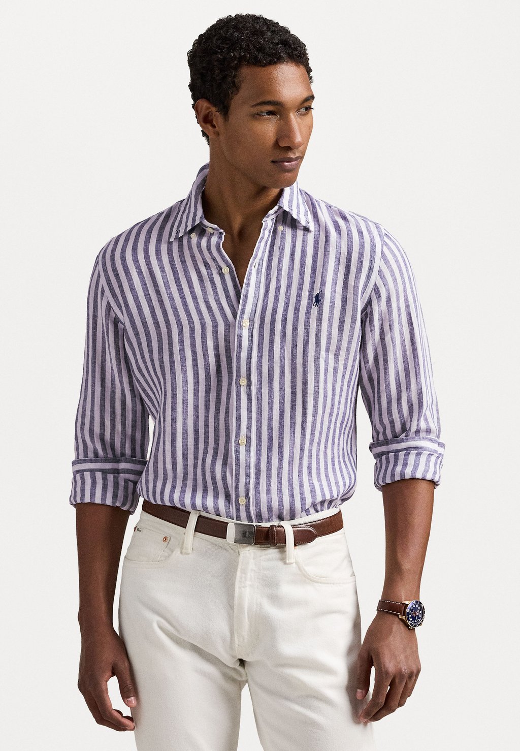 

Рубашка LONG SLEEVE SPORT SHIRT Polo Ralph Lauren, фиолетовый