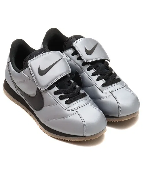 Унисекс кроссовки Cortez SE NIKE с отстёгивающимся язычком серые
