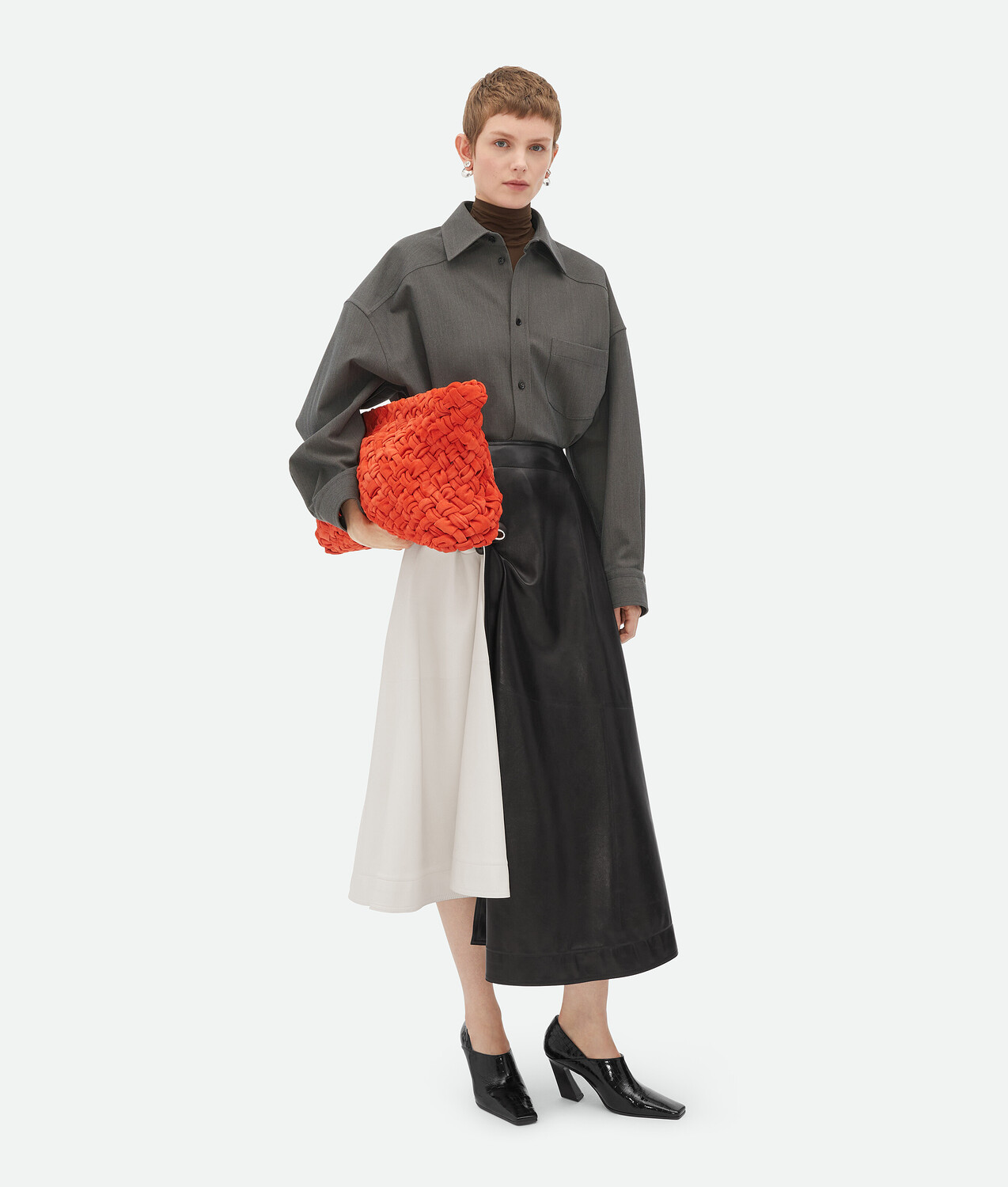 

Рубашка из легкой шерсти Bottega Veneta