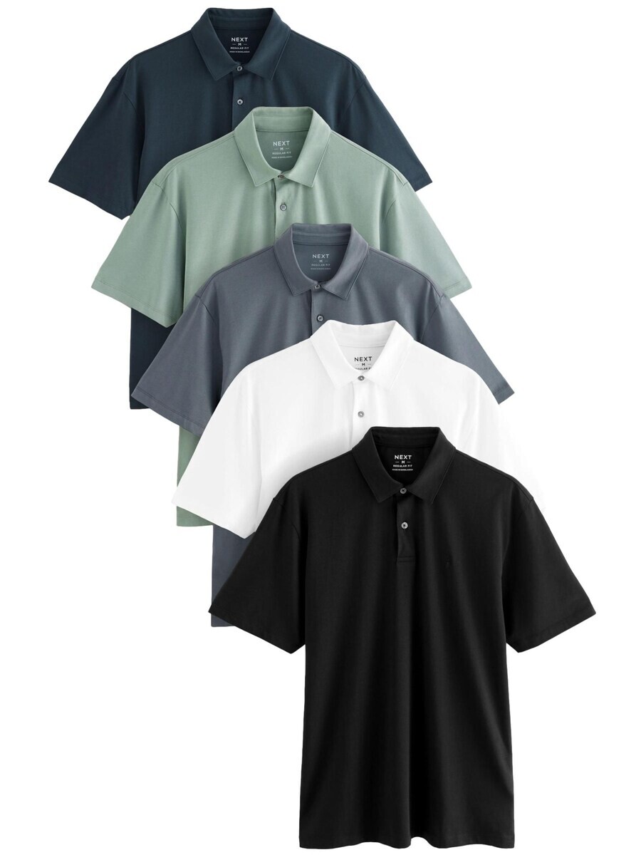 

Рубашка поло Next Shirt, цвет graphite/petrol/mint/black/white