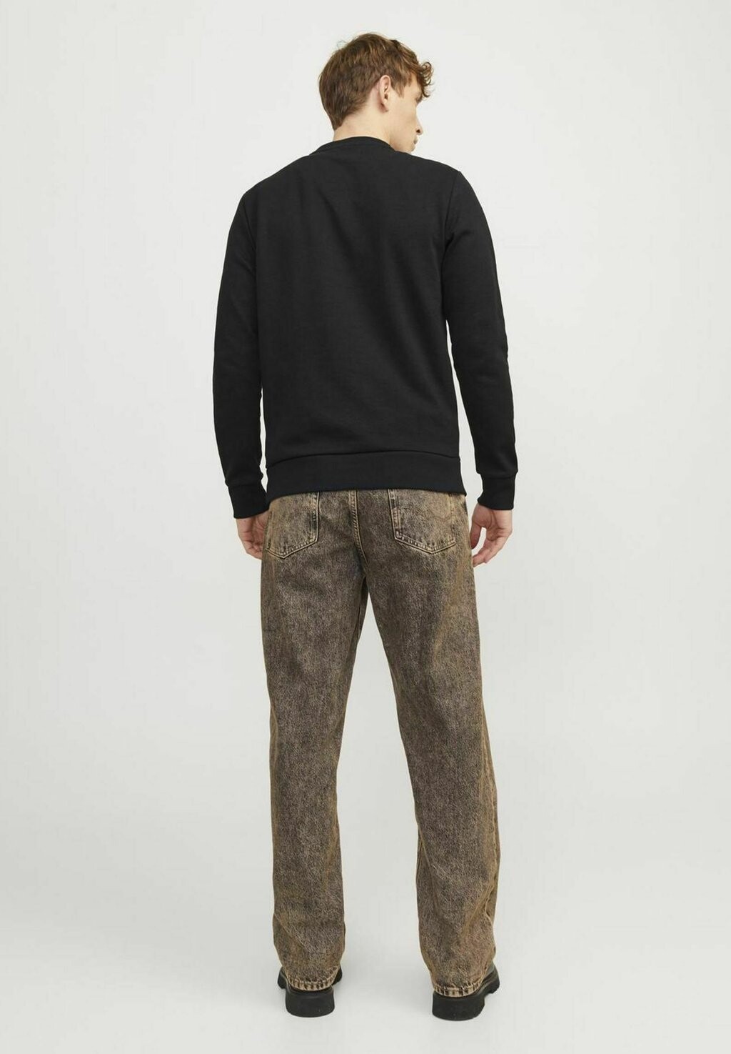 

Толстовка MIT RUNDHALS LOGO Jack & Jones, черный