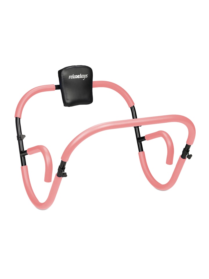 

Relaxdays Тренажер для пресса розово-черного цвета - (Ш)71 x (В)66 x (Г)71 см