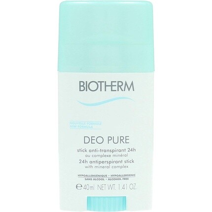 

Стик-антиперспирант Deo Pure 24 часа, 40 мл, Biotherm