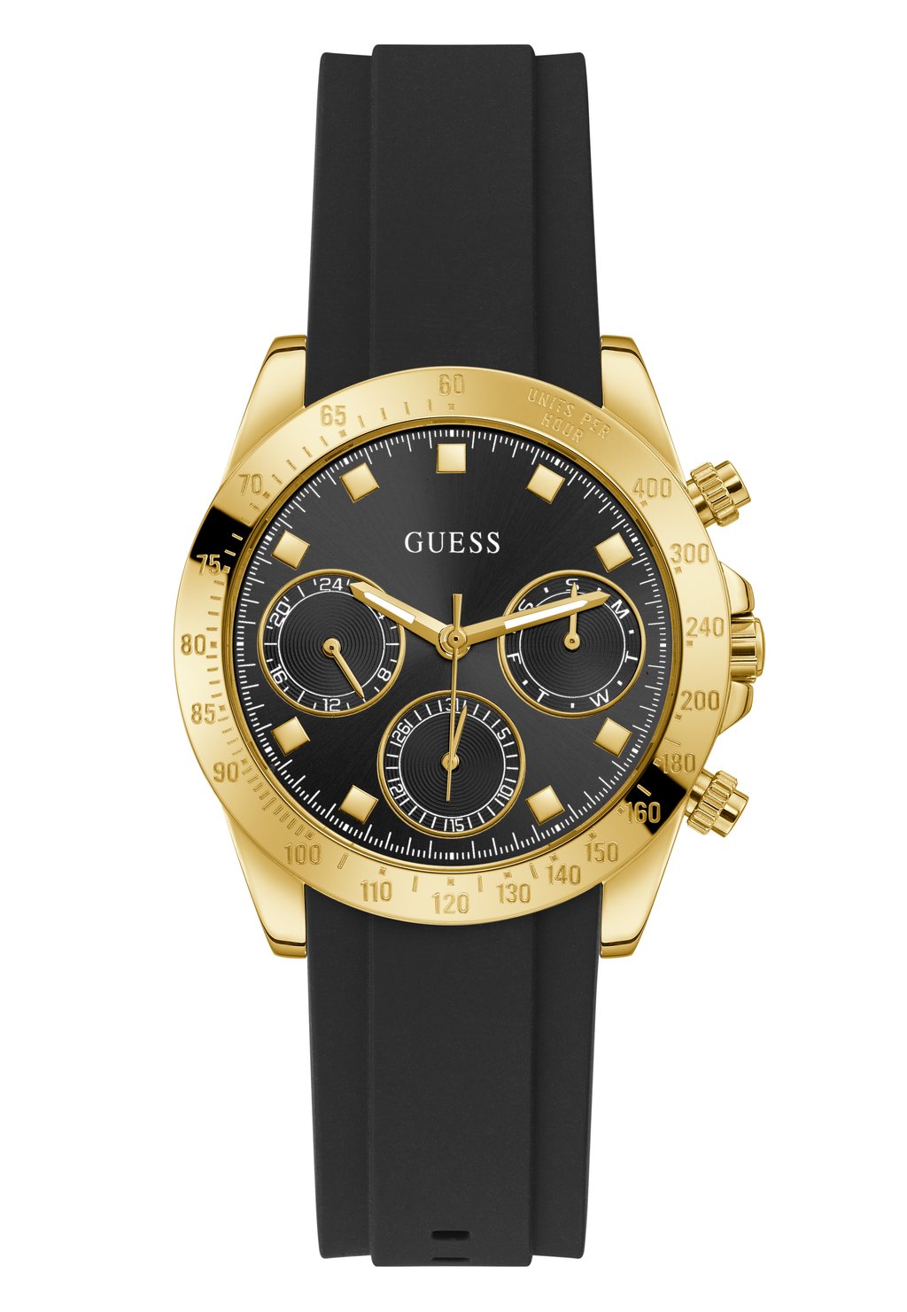 

Часы с хронографом ECLIPSE Guess, черный