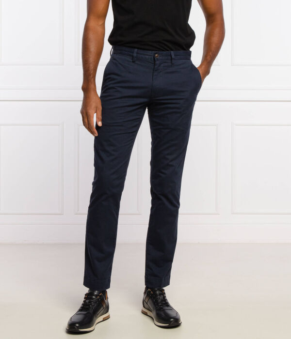 Брюки Polo Ralph Lauren Slim Fit, синий — фото 3