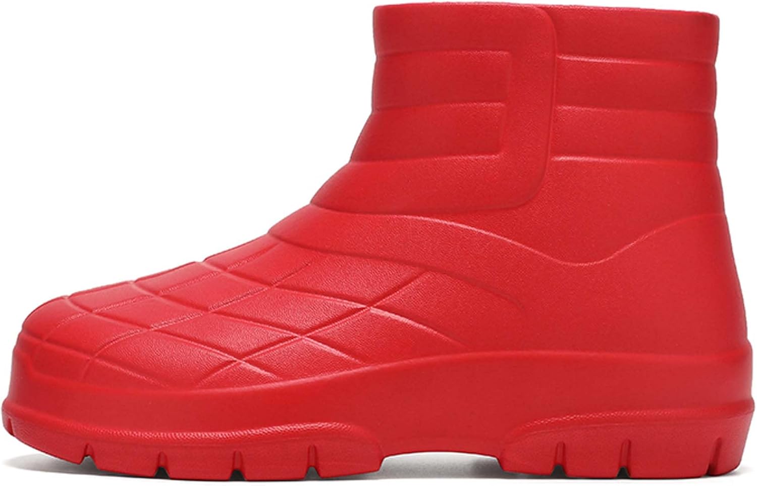 

Модные кеды для мужчин и женщин, модные спортивные кроссовки, простые повседневные туфли, высокие ботинки, водонепроницаемая обувь, кухонная обувь Generic, красный