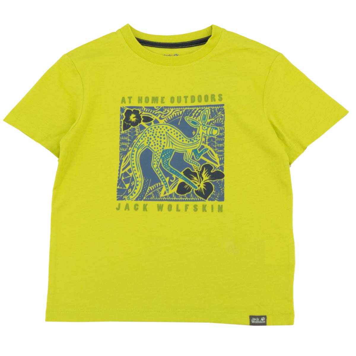 

Футболка Jack Wolfskin Kuku Trail Tee, желтый