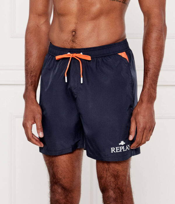 

Шорты для плавания Regular fit Replay, синий