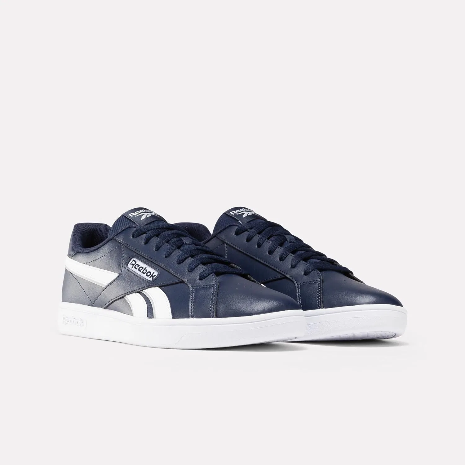 Кроссовки Reebok Court Retro Leather белого цвета — фото 2