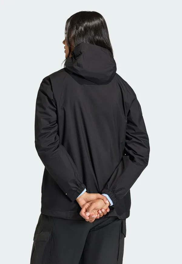 Куртка terrex multi 2.5 layer climaproof rain hardshell Adidas Terrex, Black — фото 2