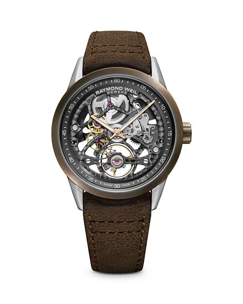

Часы-скелетон Freelancer, 42 мм Raymond Weil, цвет Gray