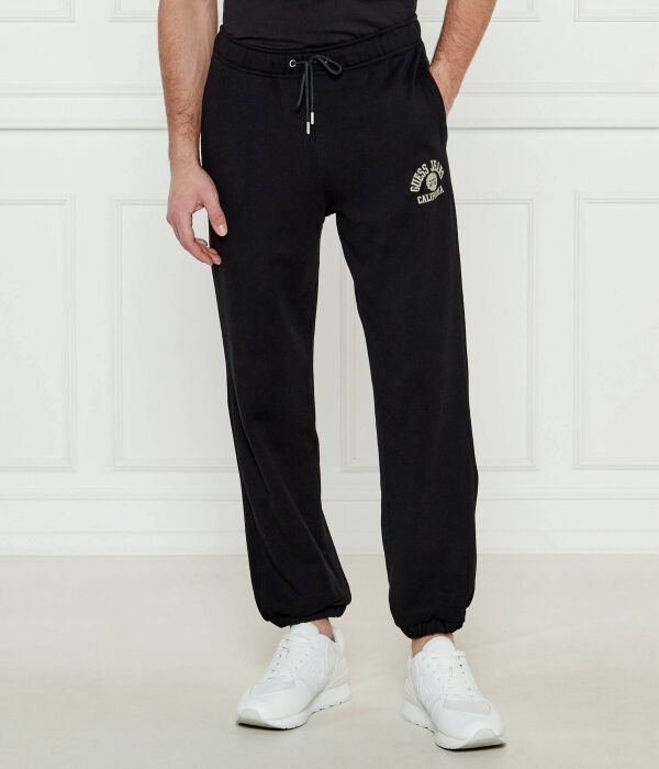 

Штаны спортивные Guess Jeans Regular Fit, черный