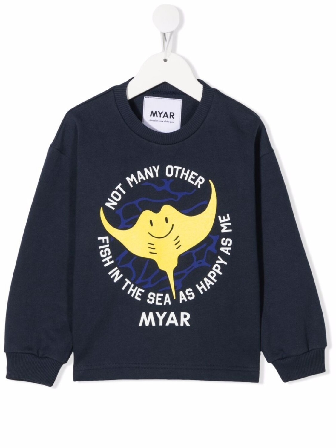 

Толстовка с графичным принтом MYAR KIDS, синий