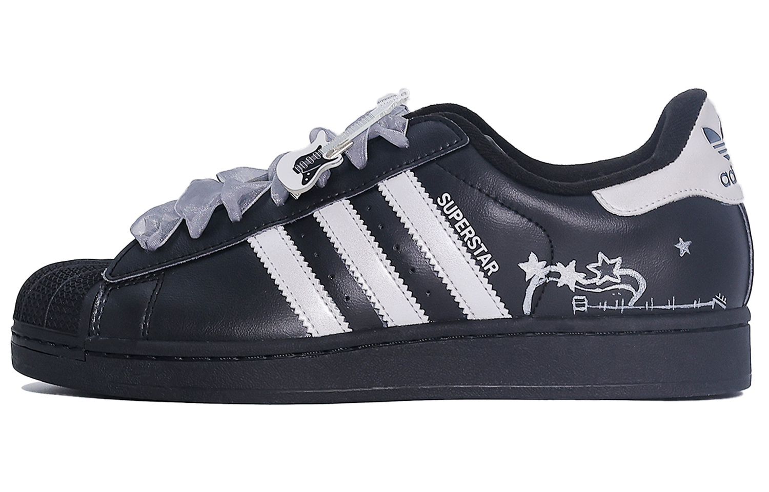 

Superstar 2 детские скейтбординговые кроссовки unisex Adidas Originals, серый серебристый