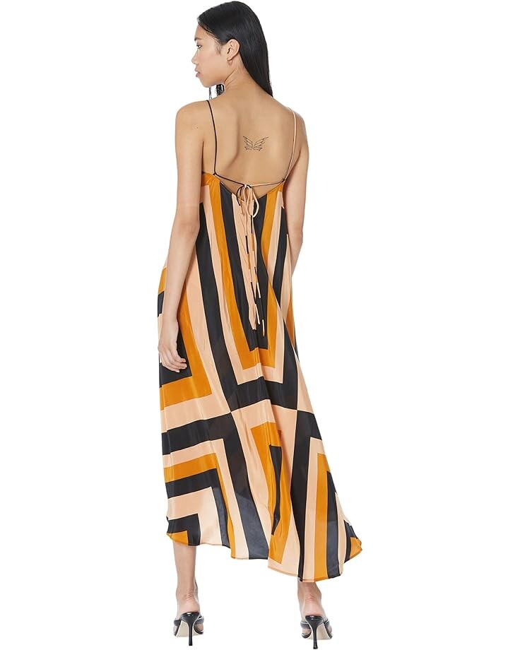 

Платье MANGO Devi Dress, коричневый