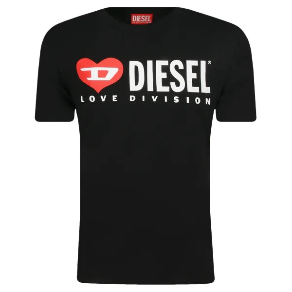 

Футболка стандартного кроя Diesel, черный