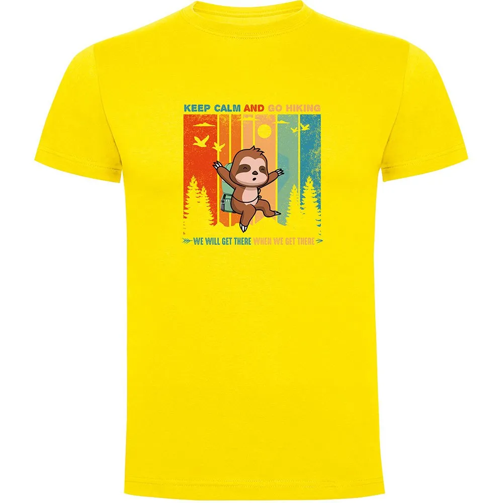 

Футболка Kruskis Keep Calm Sloth, желтый