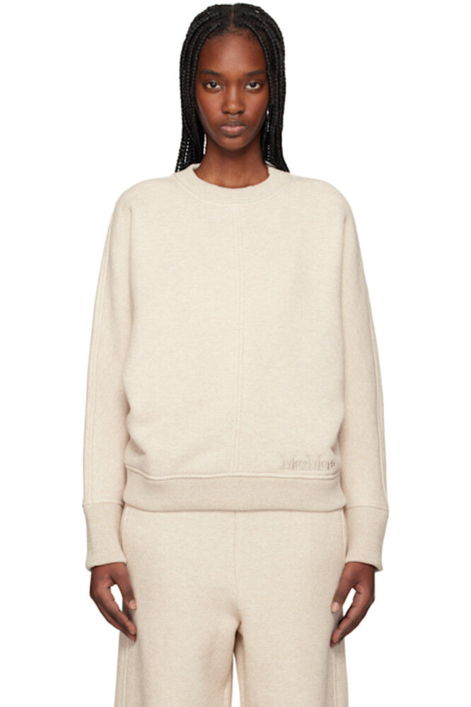 

Бежевый свитшот Cral Max Mara