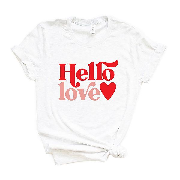 

Футболка с принтом Hello love Simply Sage Market, White, Белый, Футболка с принтом Hello love Simply Sage Market, White
