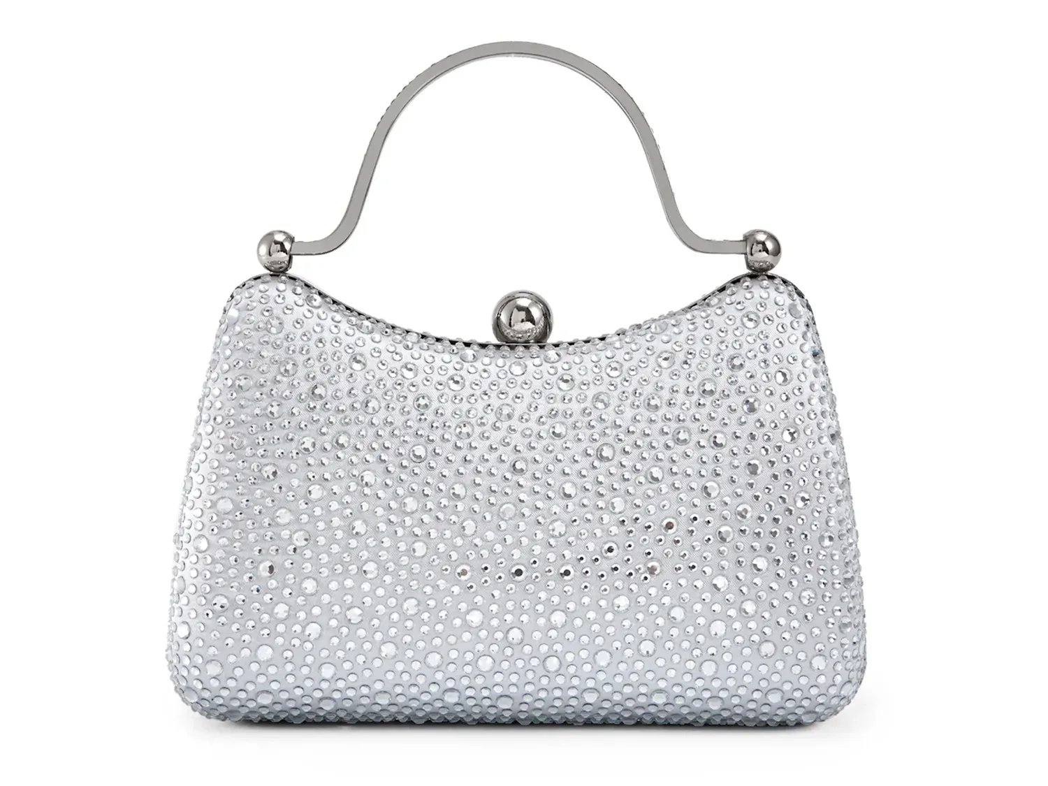 

Клатч Lady Couture Aria, серебристый металлик