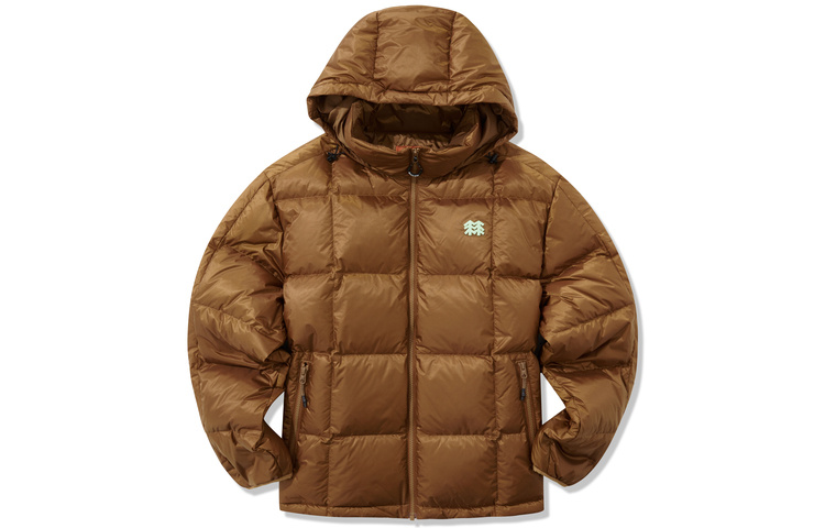 

KOLON SPORT Мужская походная пуховая куртка, Light Coffee Brown CP