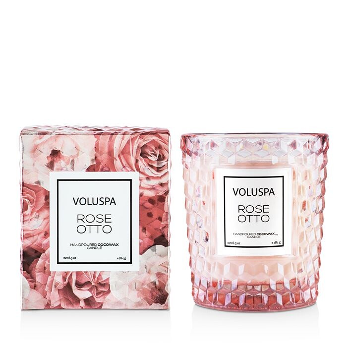 

Свеча Voluspa Rose Otto Classic, 6,5 унций, белый
