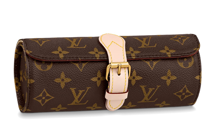

LOUIS VUITTON Сумка-кошелек из монорамного холста в коричневом цвете