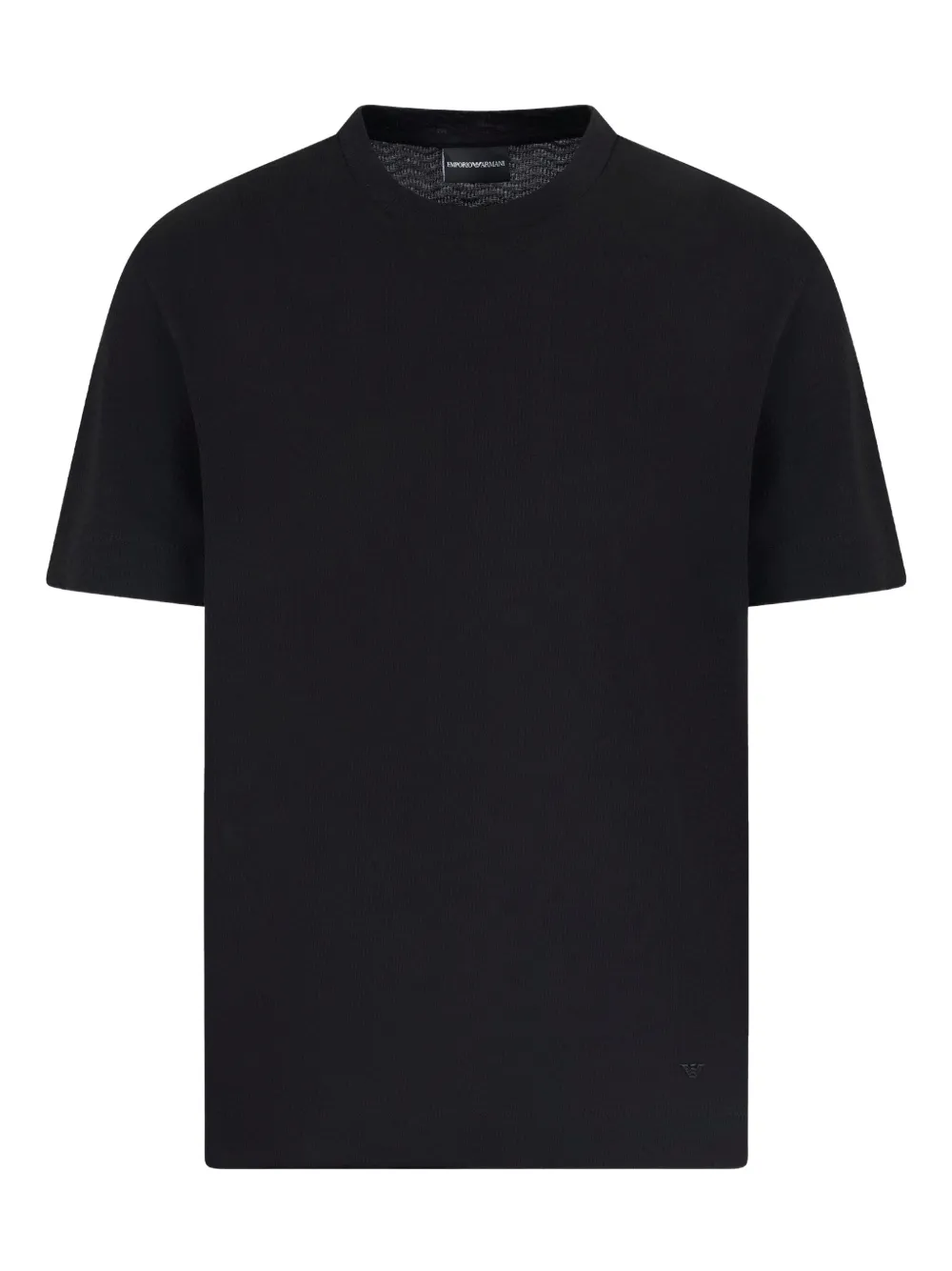 

Футболка с круглым вырезом EMPORIO ARMANI, черный