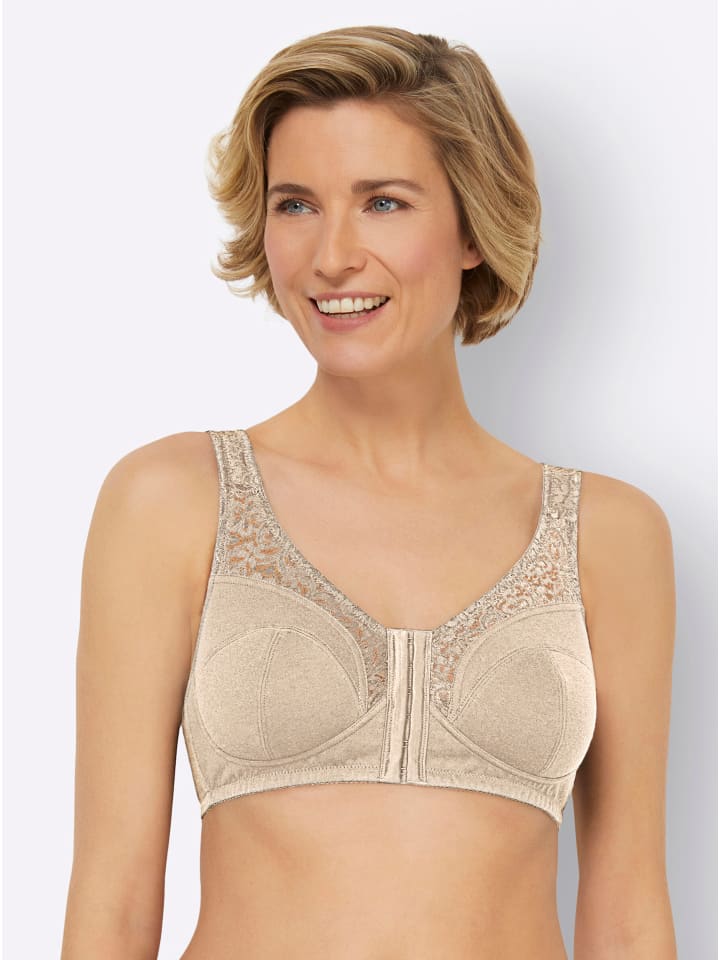 

Бюстгальтер с застежкой спереди без косточек, в пудре SPEIDEL