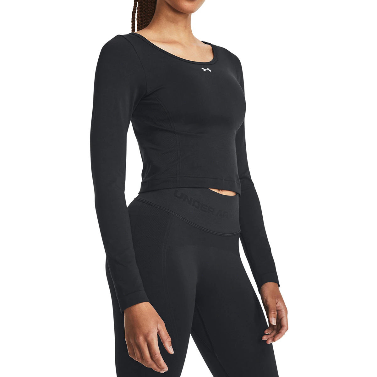 

UA Vanish бесшовная женская футболка LS Under Armour, чёрный