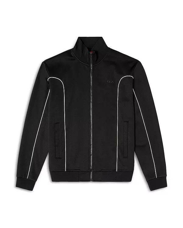 Спортивная куртка стандартного кроя Diesel, Black — фото 4