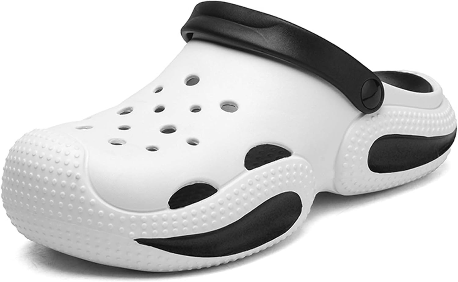 

Мужские и женские сабо, садовая обувь, удобные тапочки с толстой подошвой, летние быстросохнущие нескользящие шлепанцы для пляжа и бассейна с регулируемым каблуком Generic, синий