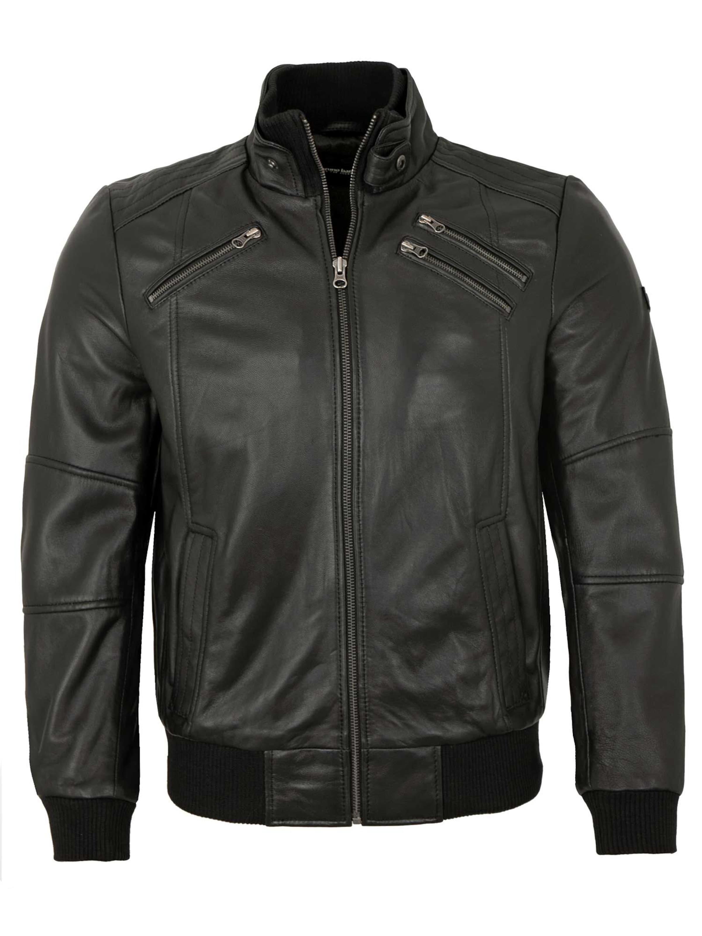 

Bruno Banani Куртка межсезонная 'Ernesto' в черном цвете