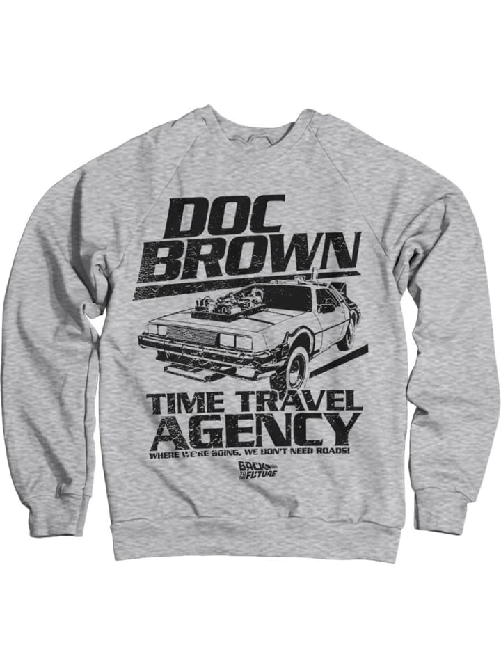 

Пуловер Back To The Future, серый