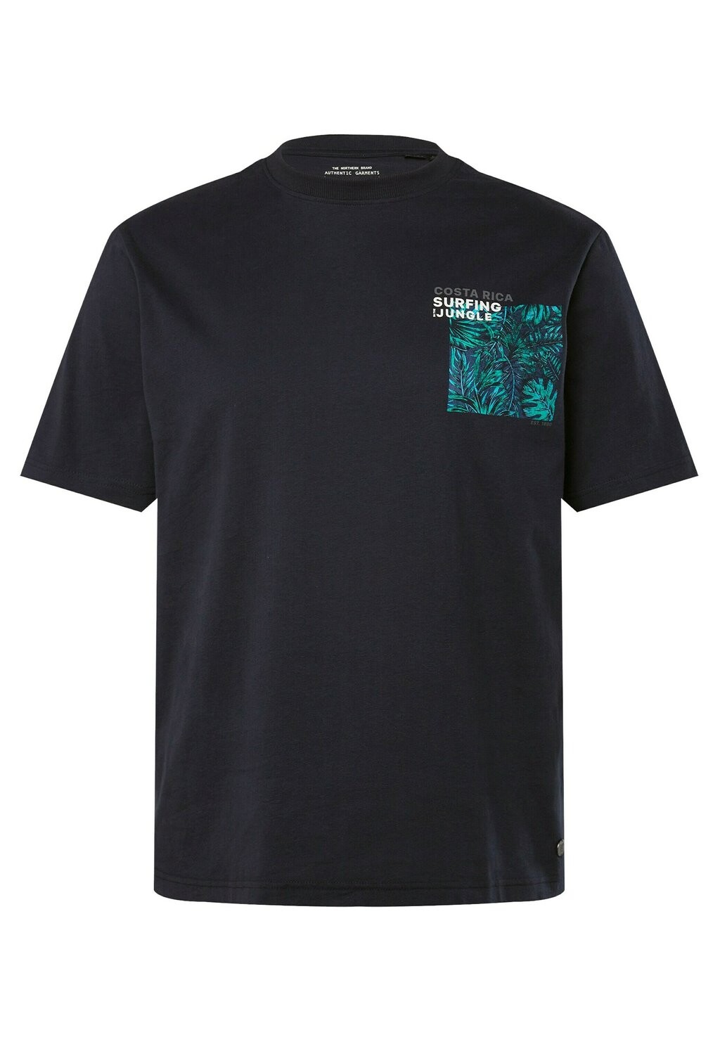 

Футболка с принтом SHORT SLEEVE ROUND NECK, JP1880, темно-синий