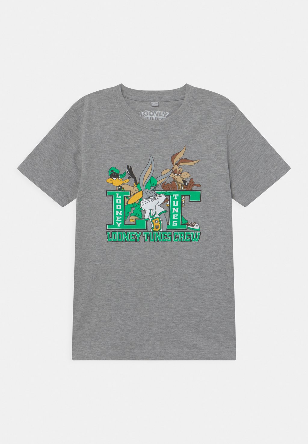 

Рубашка с принтом KIDS LOONEY TUNES CREW TEE UNISEX Mister Tee, серый