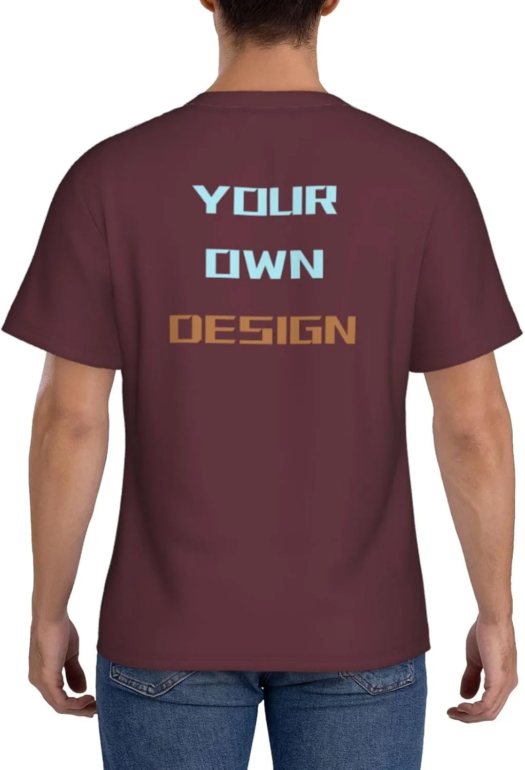 Футболка Custom с принтом на 4 сторонах — фото 4