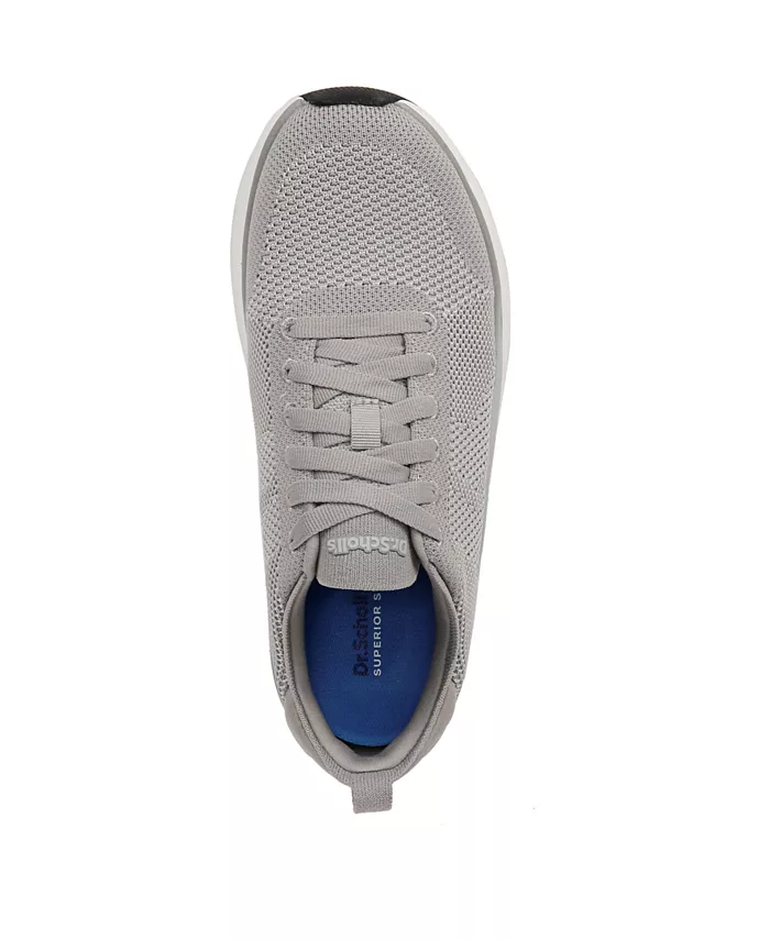 Женские кроссовки Feel Support на шнуровке, моющиеся Dr. Scholl's, серый — фото 4