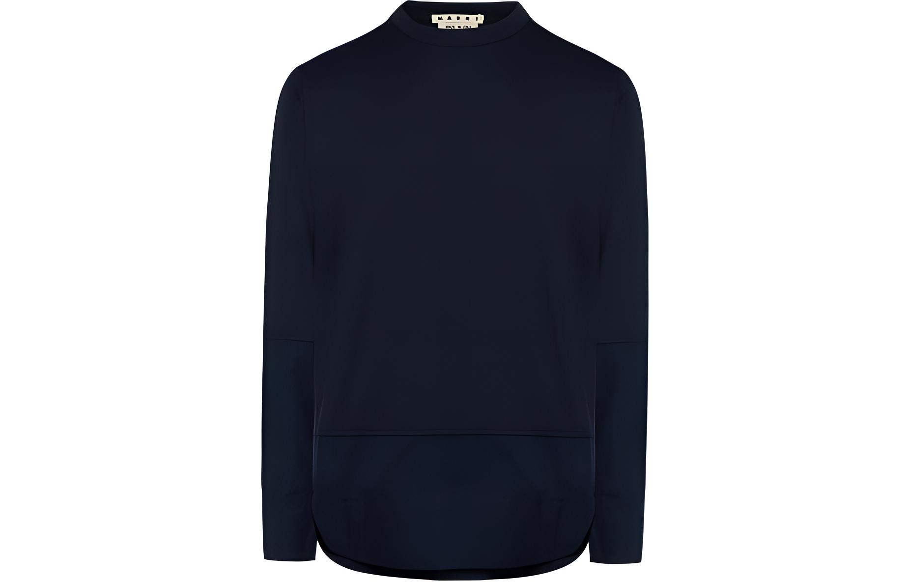 

Футболка мужская синяя черная MARNI