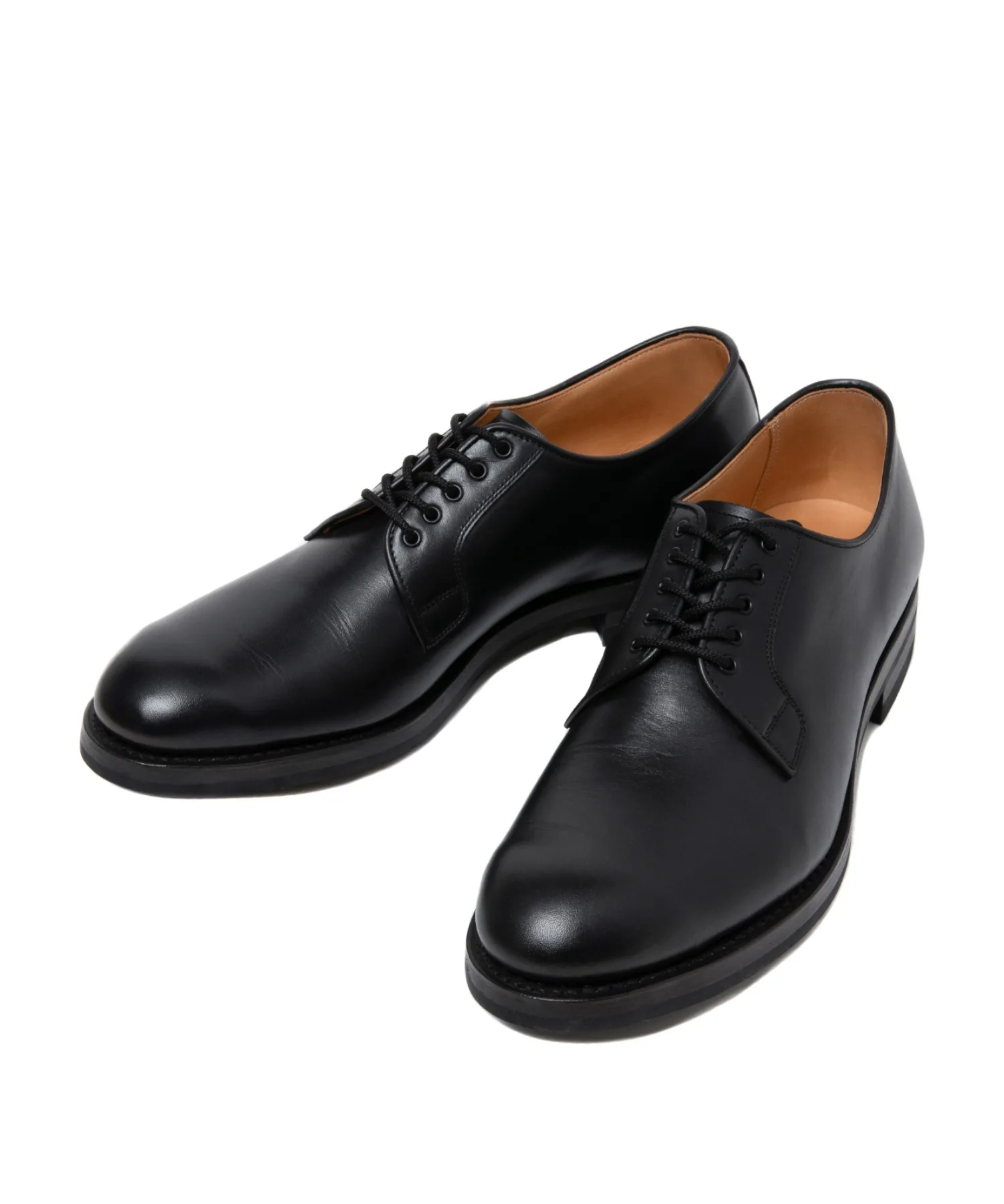Мужские кожаные туфли COOTIE PRODUCTIONS Derby Plain Toe чёрные
