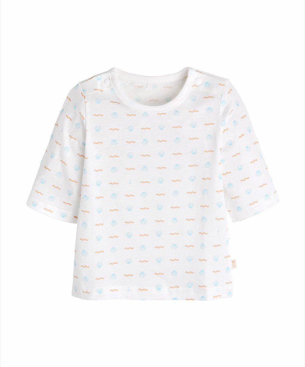 Комбинезон и топ из жаккардовой ткани модал-хлопок длиной 3/4 Moimoln, Blue — фото 3