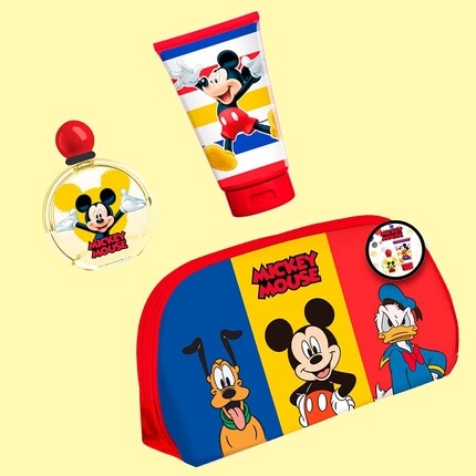 Подарочный набор Disney Mickey Mouse — косметичка, туалетная вода и гель для душа, 150 мл, Airval — фото 2