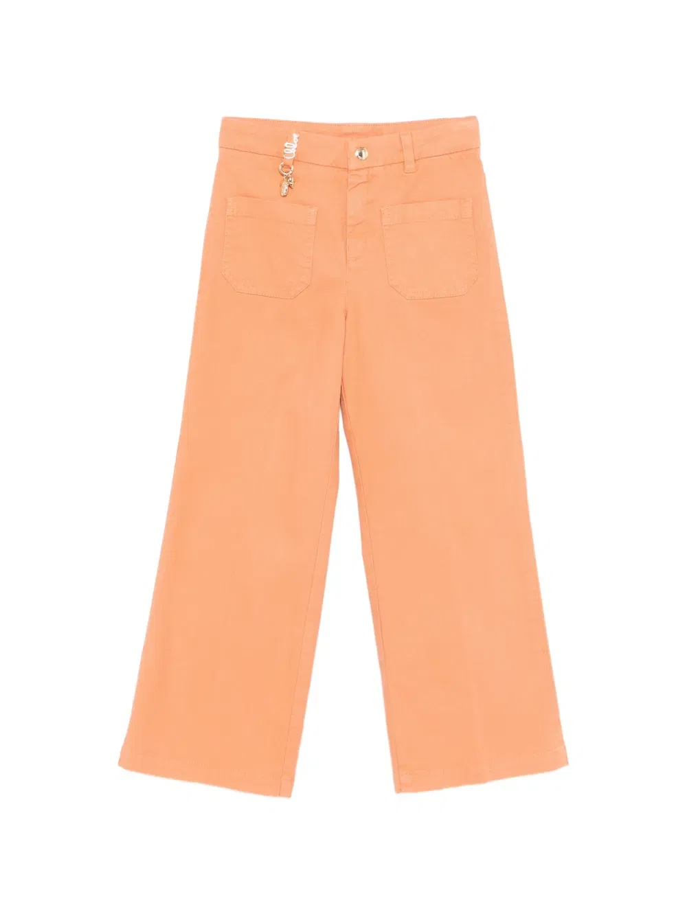 Брюки с логотипом Chloe Kids, оранжевый