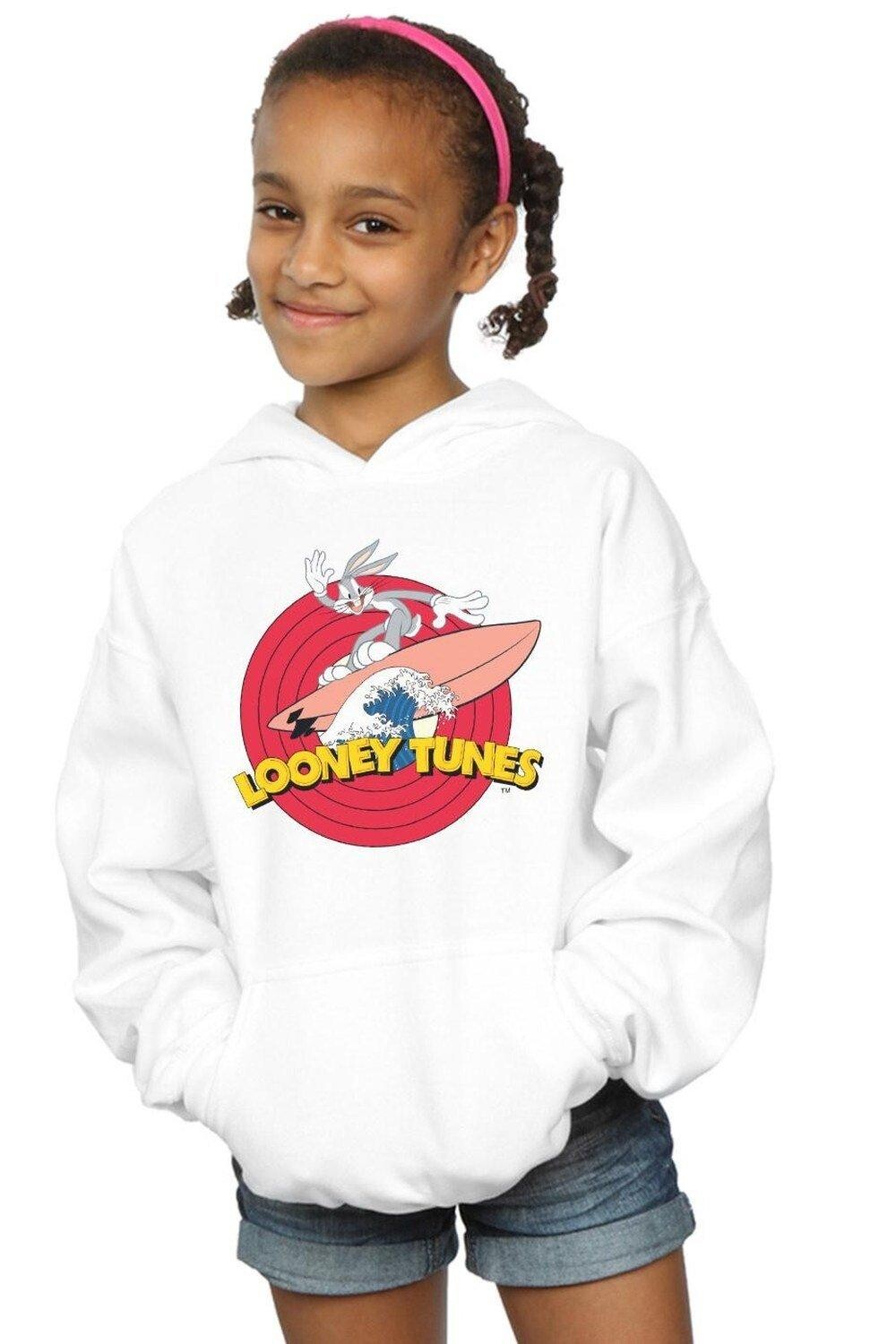 

Толстовка для серфинга Bugs Bunny Looney Tunes, белый