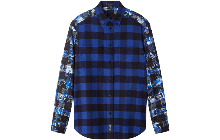 

Футболка мужская синяя VERSACE