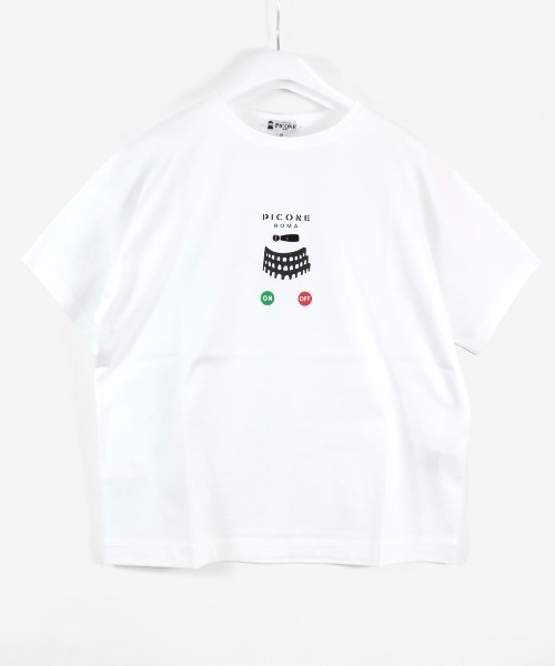 

Футболка из 100% хлопка, прохладная STUDIO PICONE, белый