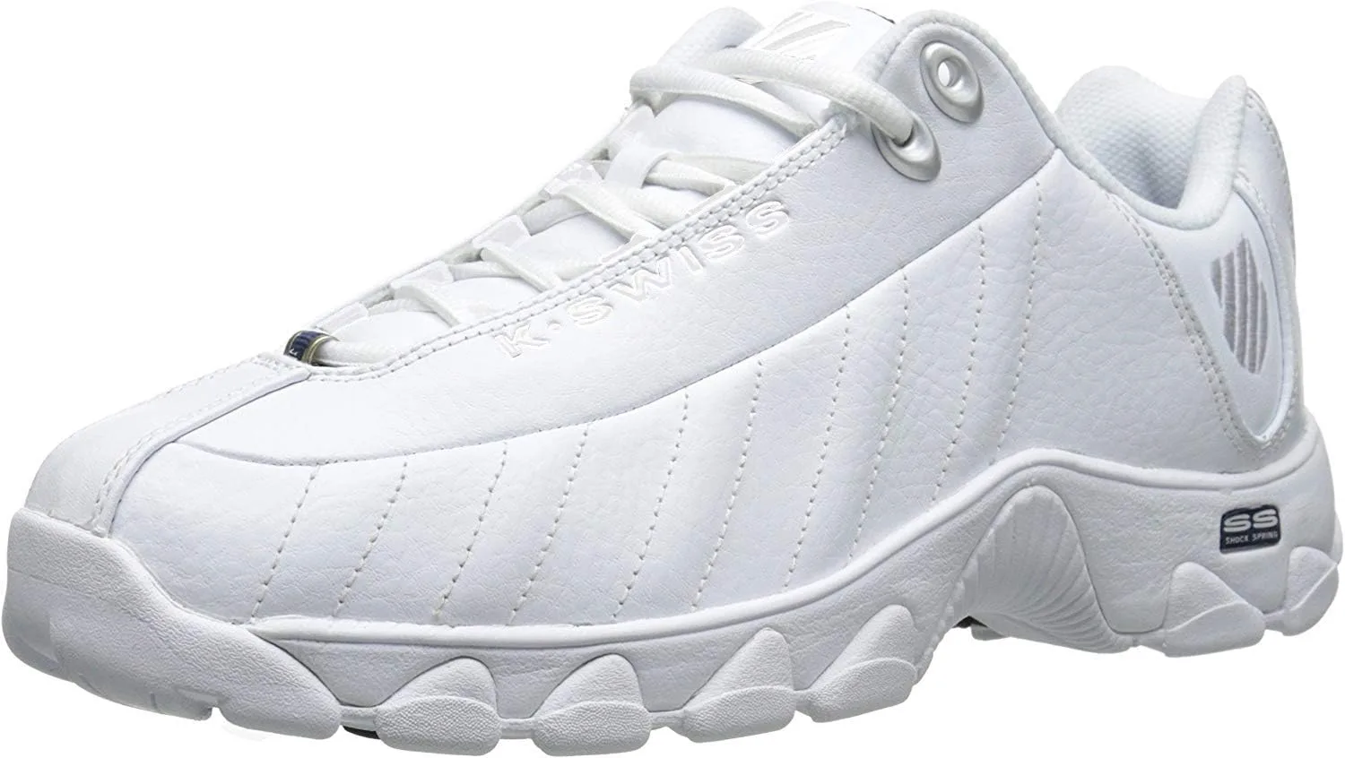 Кроссовки K-Swiss ST329 CMF из кожи, белый/черный